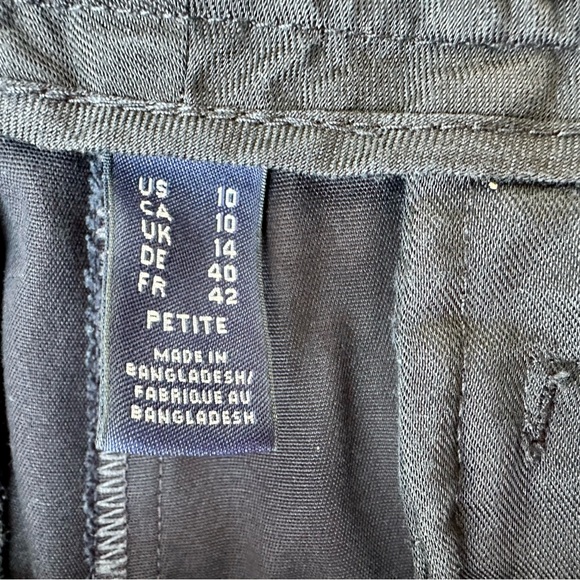 LANDS END - Women's Dress Pants Sz 10P - NAVY BLUE - Picture 7 of 12